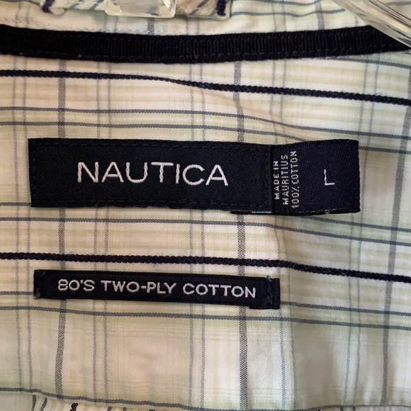 Vintage Nautical large button down shirt - Picture 4 of 10